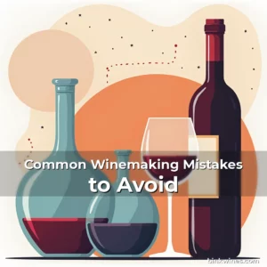 Artistic representation for Common Winemaking Mistakes to Avoid