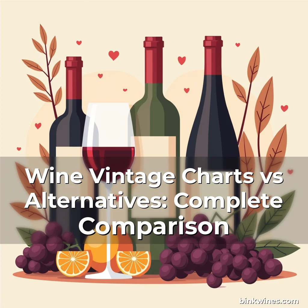 Artistic representation for Wine Vintage Charts vs Alternatives: Complete Comparison