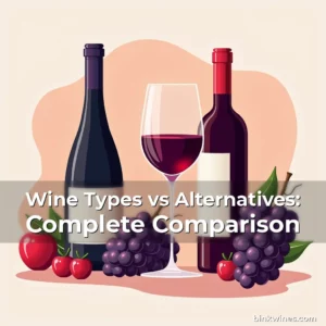 Artistic representation for Wine Types vs Alternatives: Complete Comparison