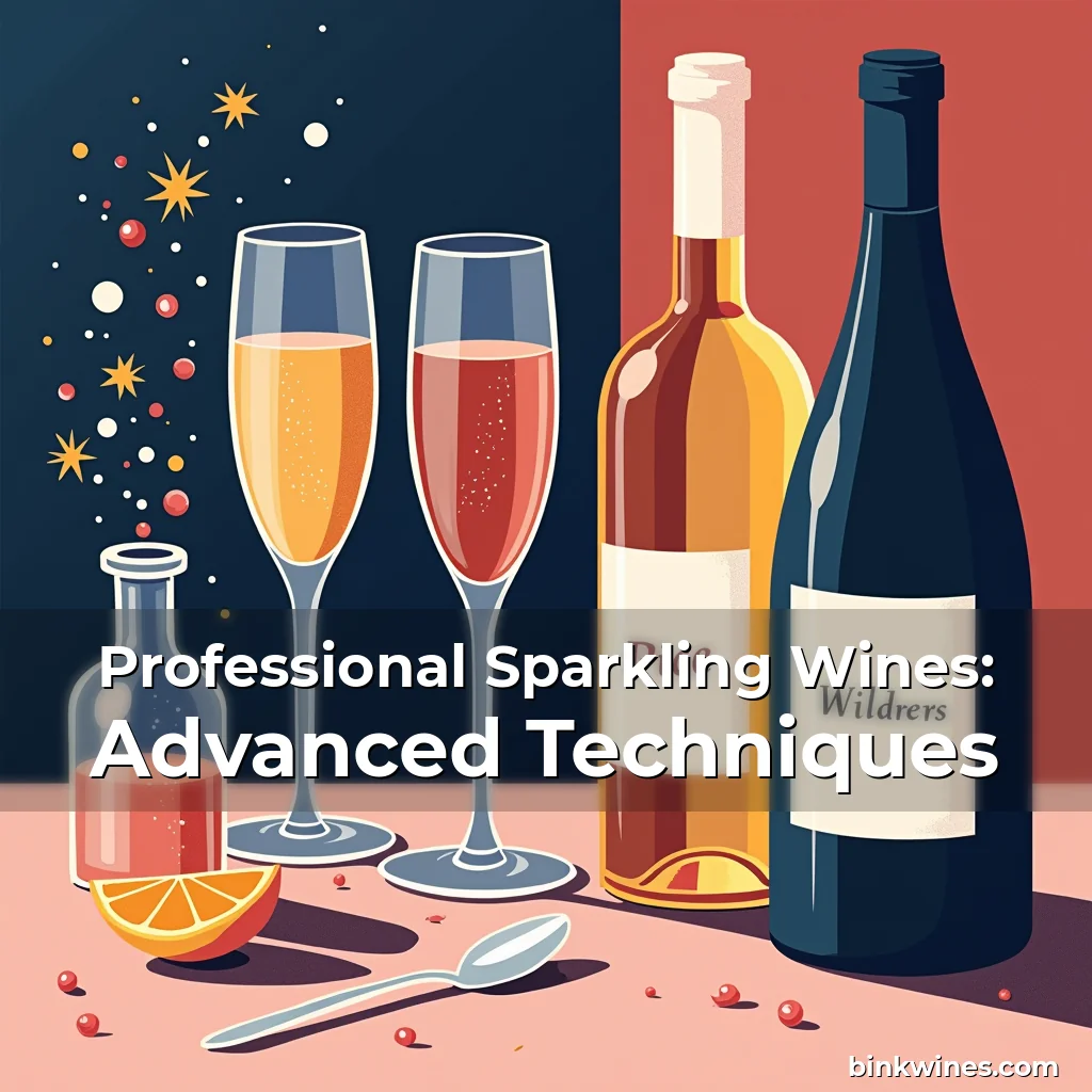 Artistic representation for Professional Sparkling Wines: Advanced Techniques