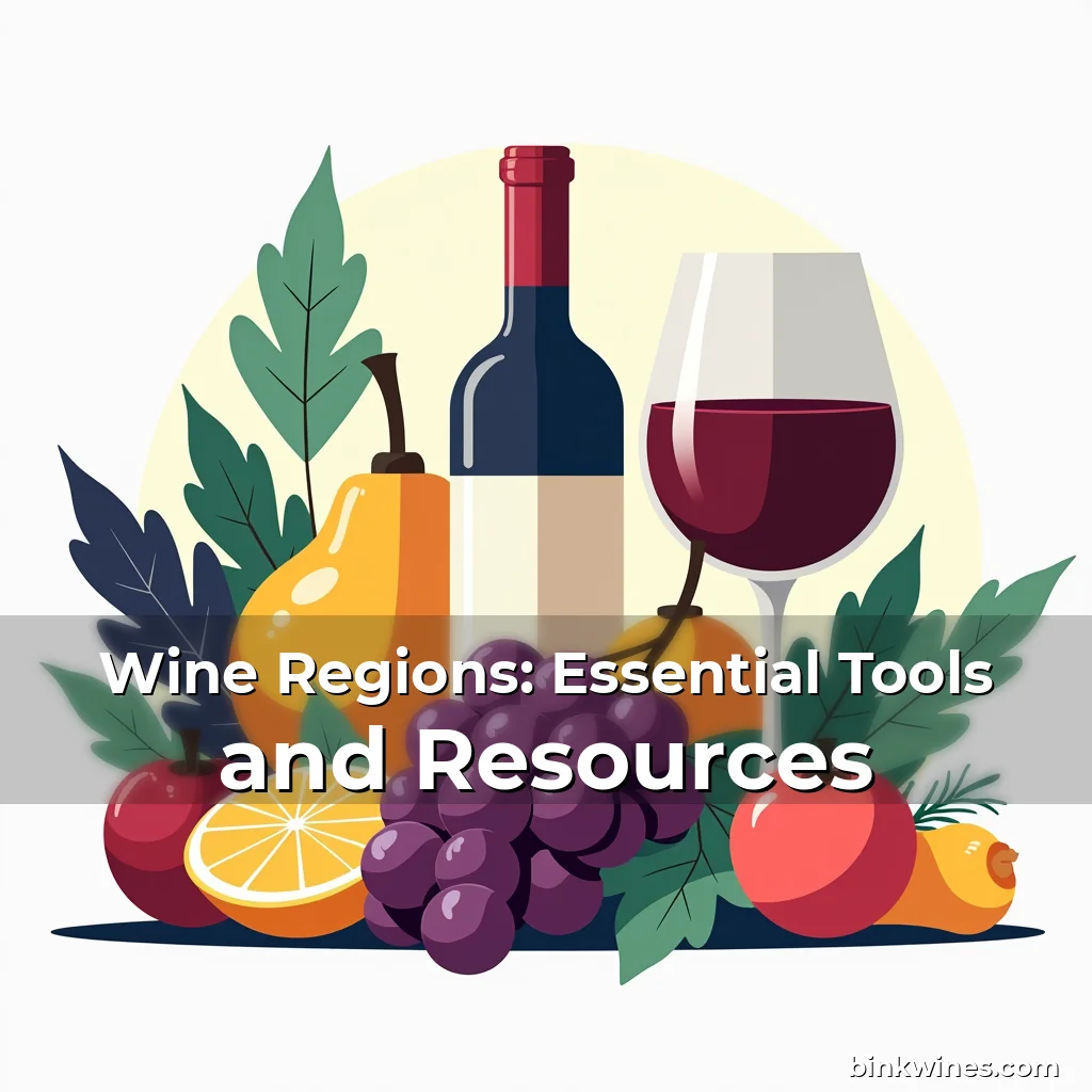 Read more about the article Wine Regions: Essential Tools and Resources
