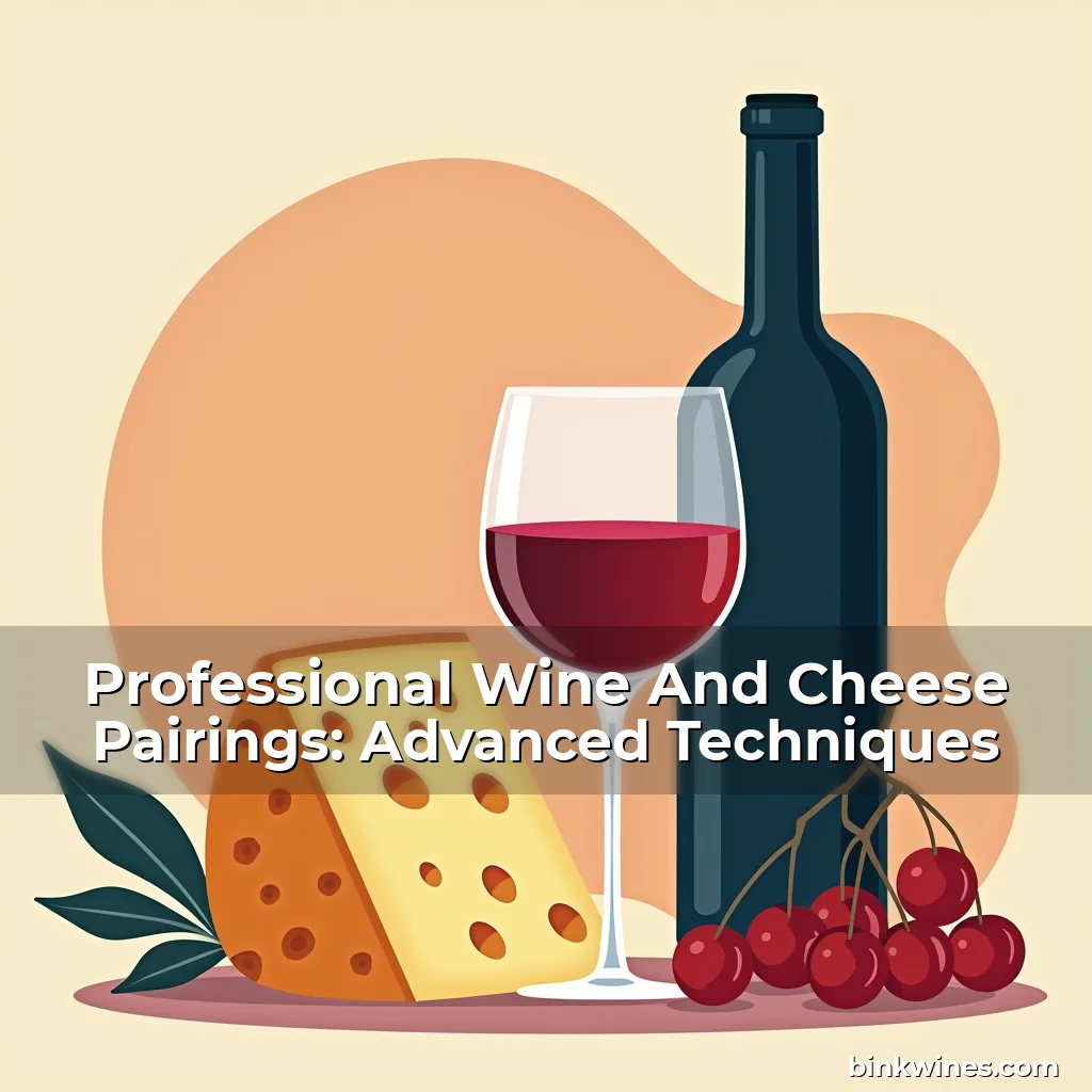 Artistic representation for Professional Wine And Cheese Pairings: Advanced Techniques