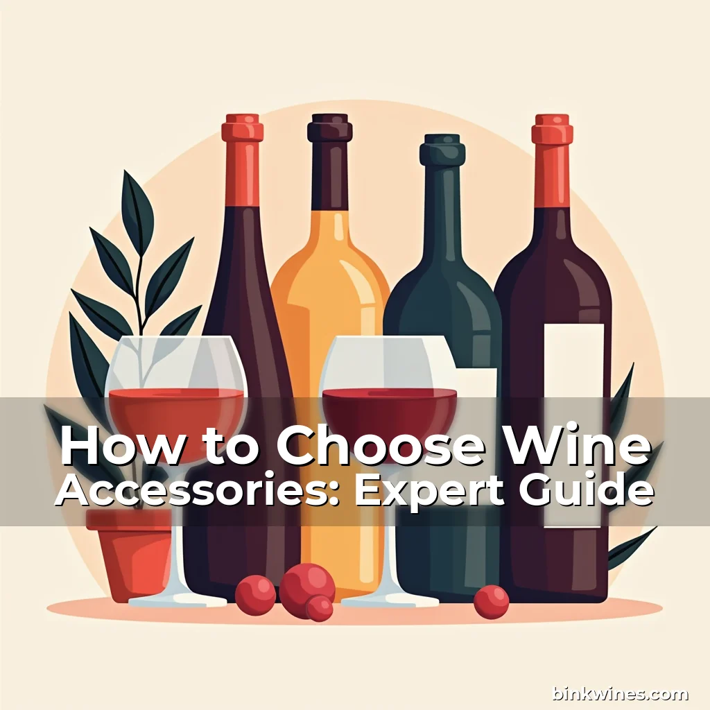 Artistic representation for How to Choose Wine Accessories: Expert Guide