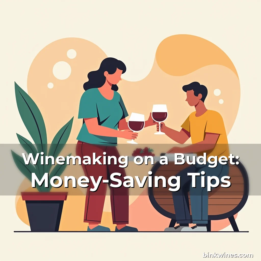 Read more about the article Winemaking on a Budget: Money-Saving Tips