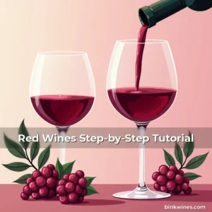 Artistic representation for Red Wines Step-by-Step Tutorial