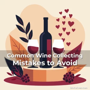 Artistic representation for Common Wine Collecting Mistakes to Avoid