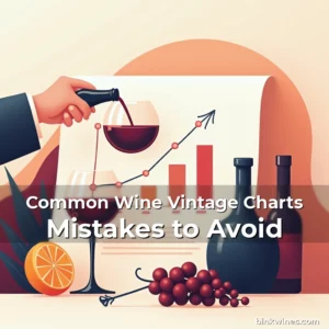 Artistic representation for Common Wine Vintage Charts Mistakes to Avoid