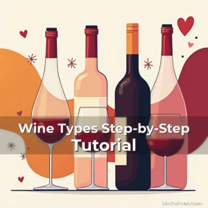 Artistic representation for Wine Types Step-by-Step Tutorial