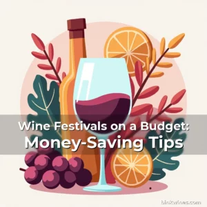 Artistic representation for Wine Festivals on a Budget: Money-Saving Tips